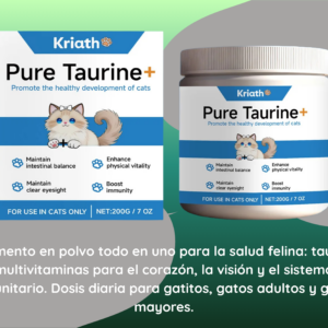 Suplemento en polvo todo en uno para la salud felina
